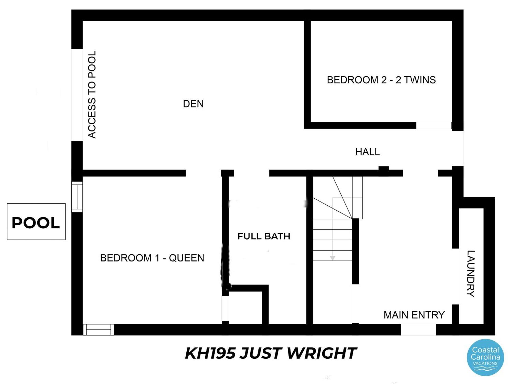 KH195 Just Wright Villa Кити Хоук Екстериор снимка